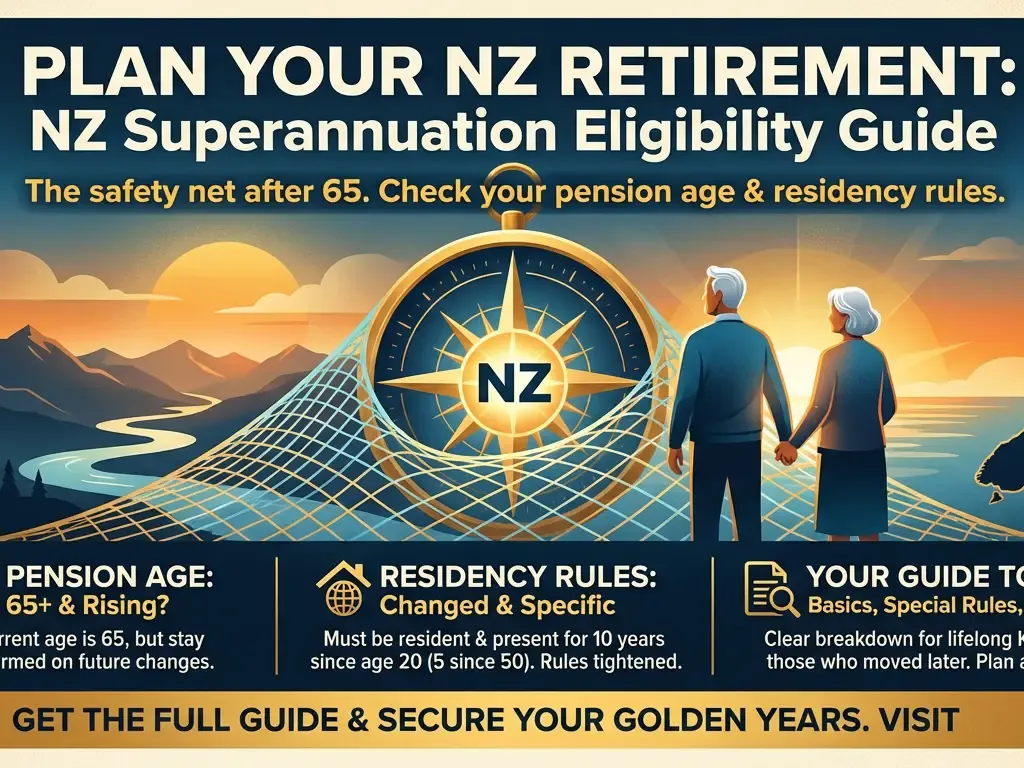 Pension Age and Residency Requirements for NZ Super