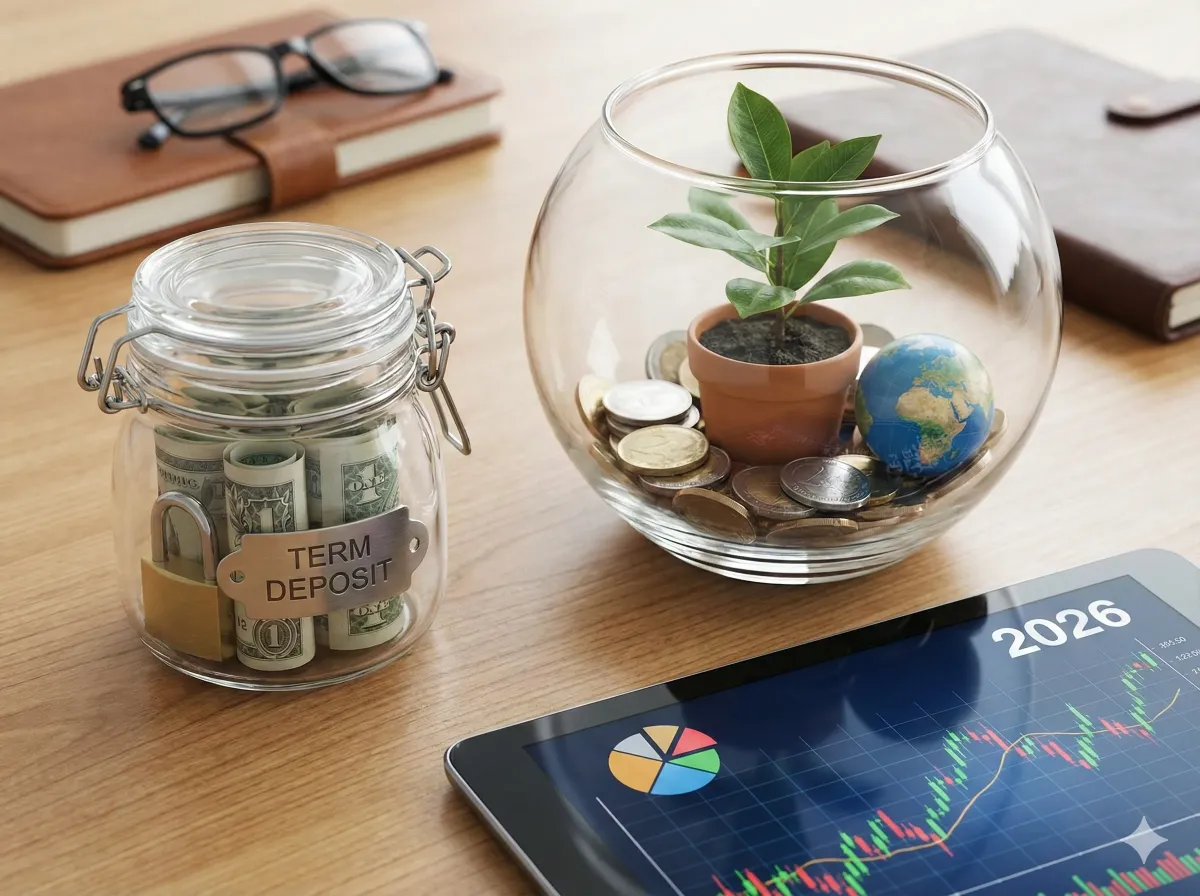Term Deposits vs. Index Funds: Where to Park Your Cash in 2026