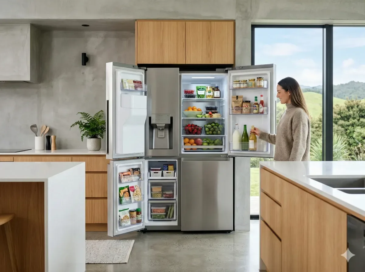 Side-by-Side Fridges: American Style Cooling for New Zealand Kitchens