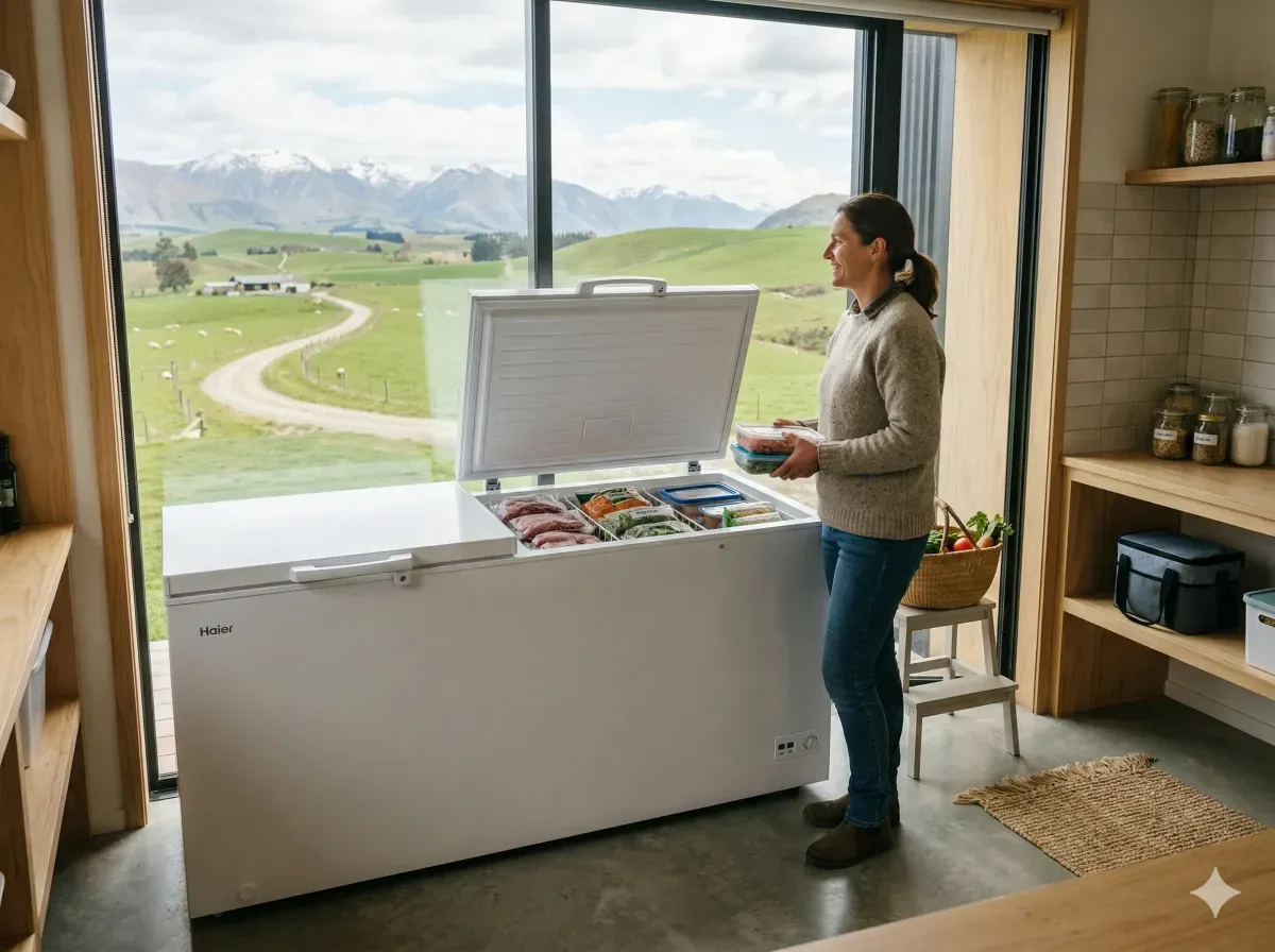 Chest Freezers in New Zealand: Bulk Storage for Rural Properties