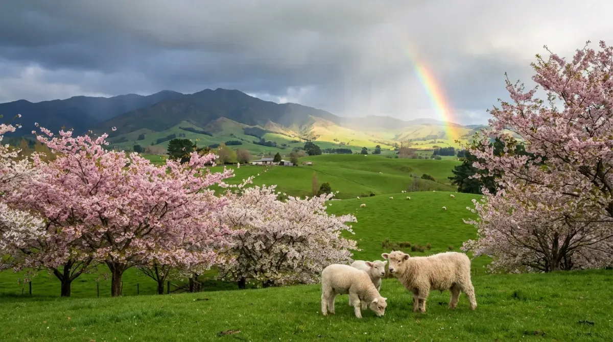 Visiting New Zealand in Spring (Sep–Nov): Blossoms, Baby Animals and Unpredictable Weather