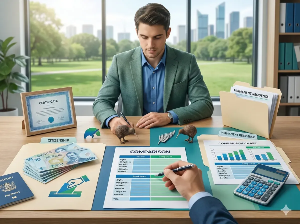 Citizenship vs Permanent Residency NZ: Key Differences