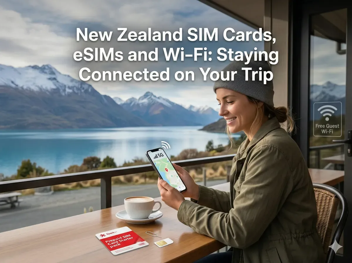 New Zealand SIM Cards, eSIMs and Wi‑Fi: Staying Connected on Your Trip