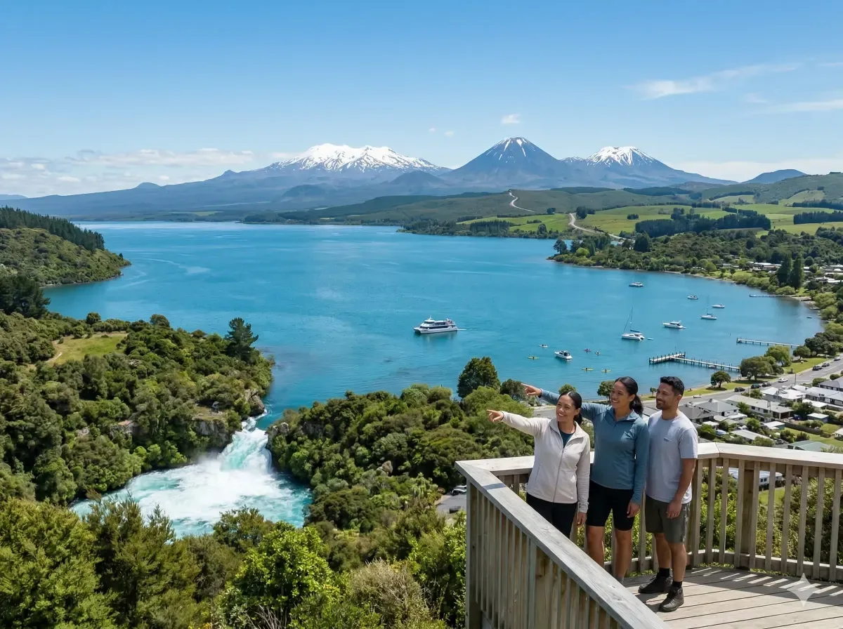 Things to Do in Taupo: Huka Falls, Lake Activities and Tongariro Access