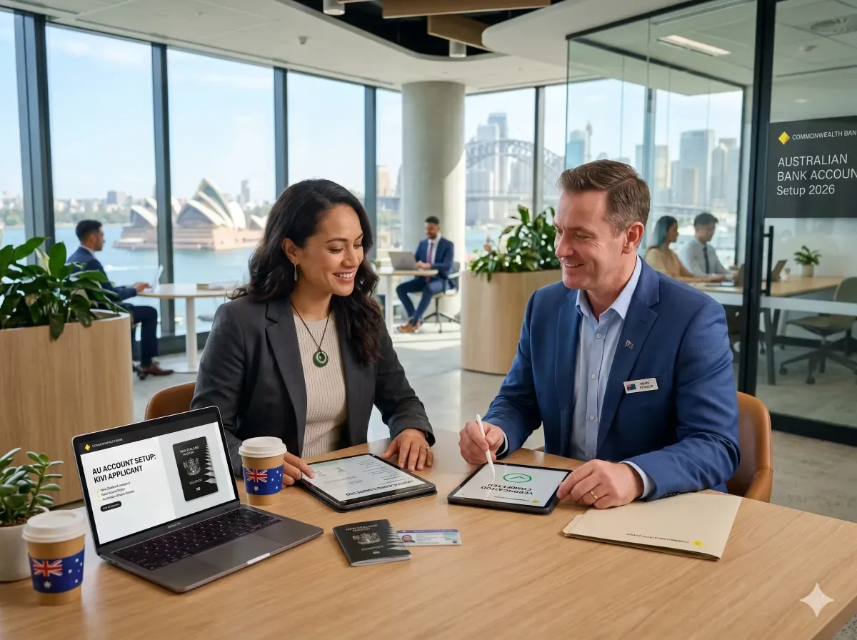 How to set up an Australian bank account as a New Zealander 2026