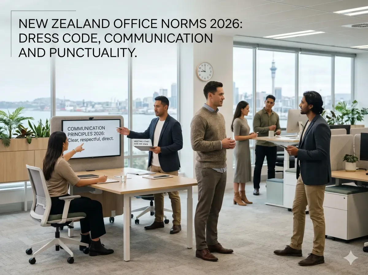 New Zealand Office Norms 2026: Dress Code, Communication and Punctuality