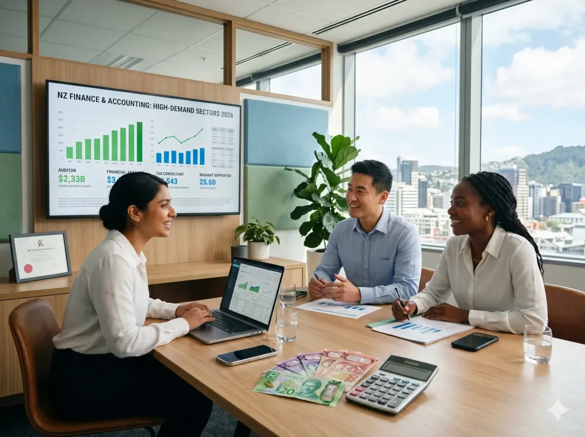 Best Finance and Accounting Jobs in New Zealand 2026 for Migrants