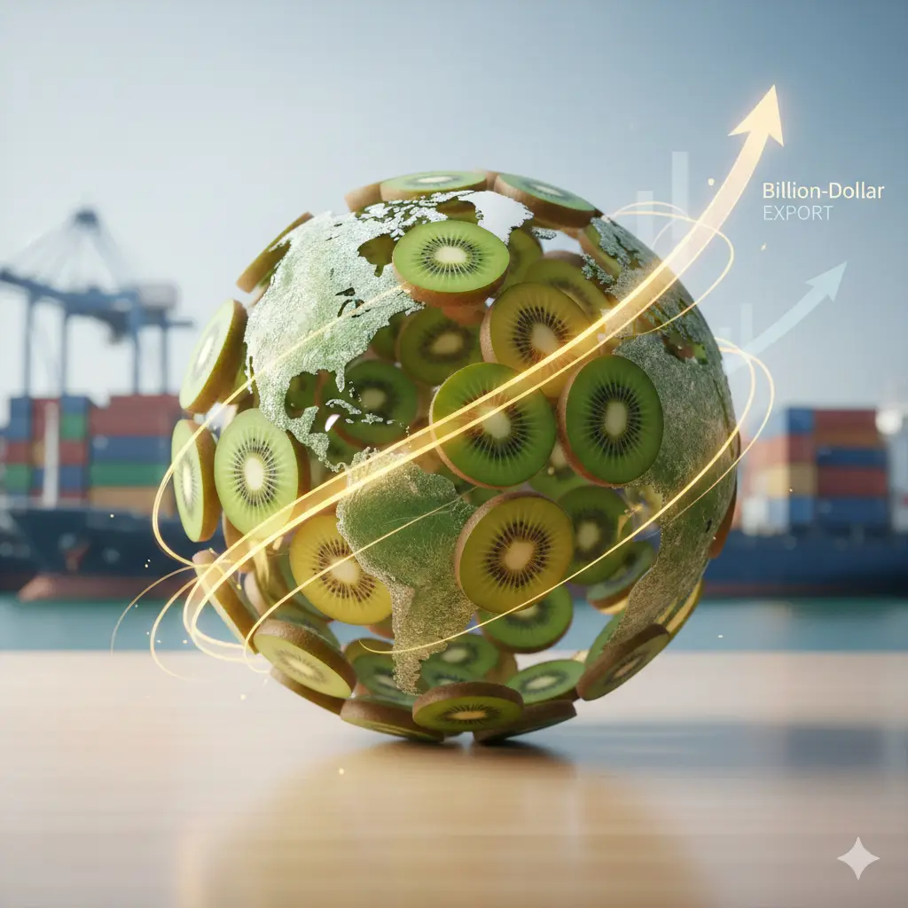 Kiwifruit Is a Billion-Dollar Export Industry