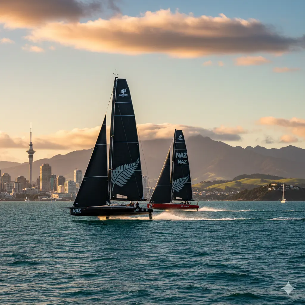 New Zealand Hosted the First America's Cup Defense in Southern Hemisphere
