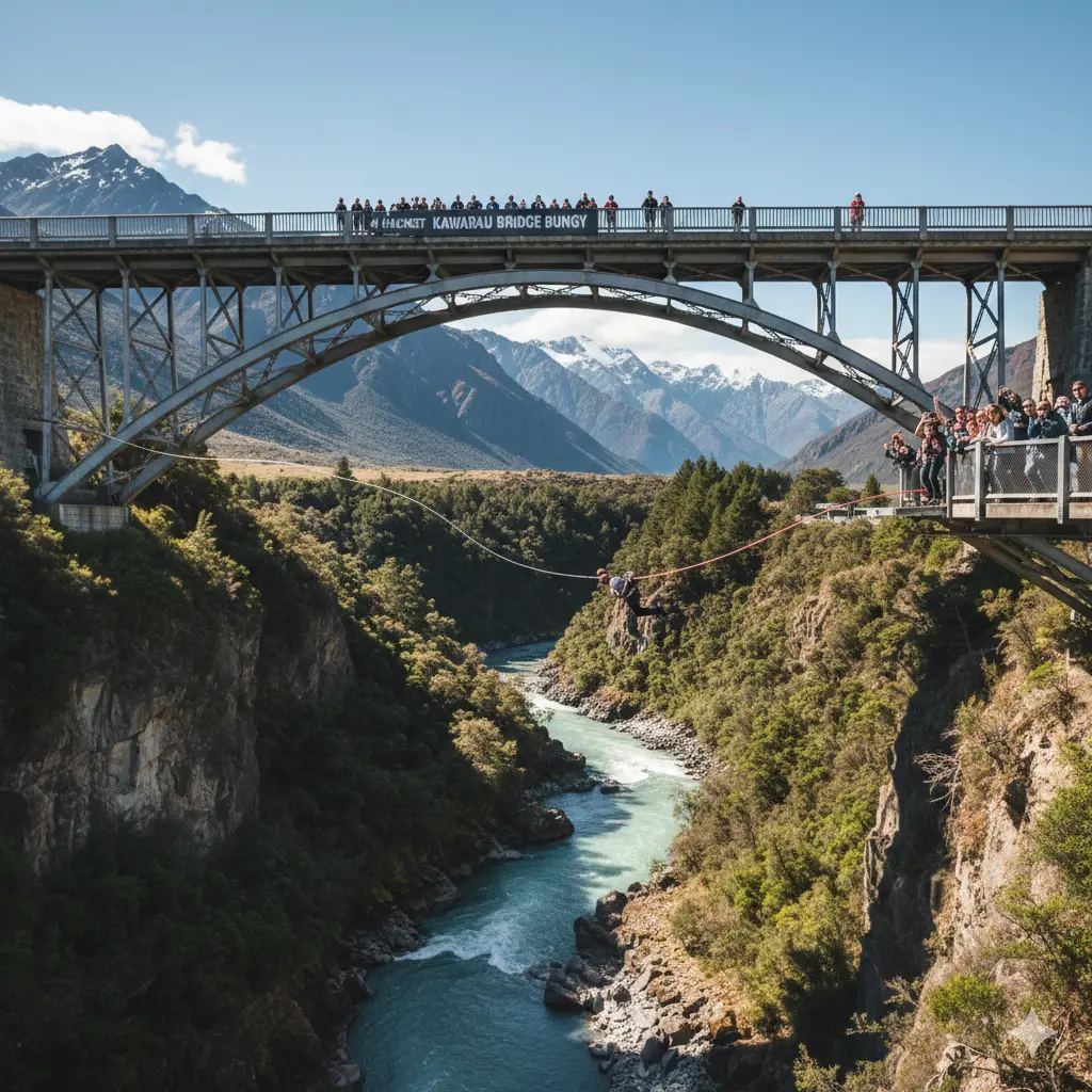 New Zealand Invented Commercial Bungy Jumping