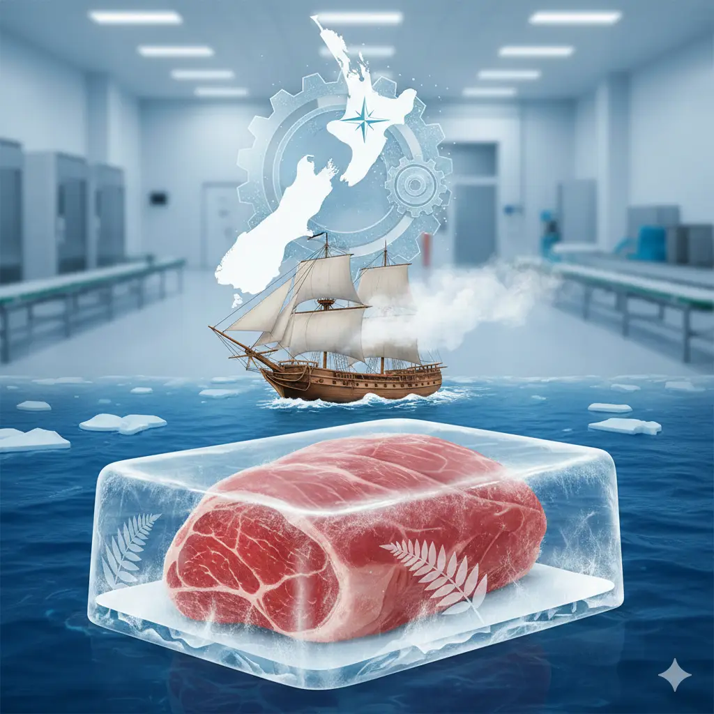 New Zealand Pioneered Frozen Meat Export Technology