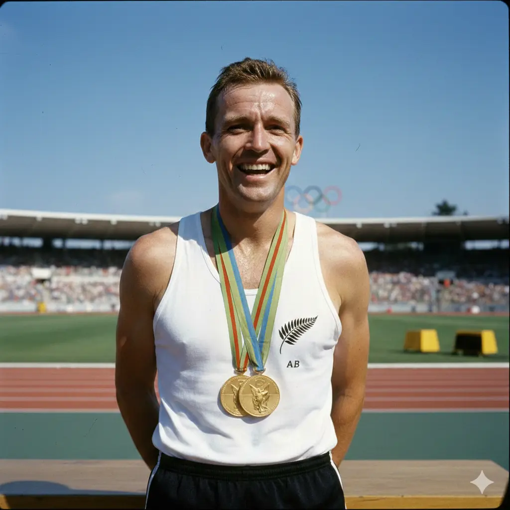 Peter Snell Won 3 Olympic Gold Medals in Middle Distance