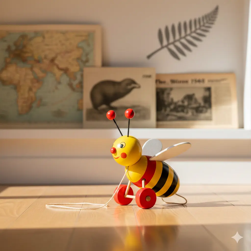 The Buzzy Bee Toy Is a Kiwi Icon Since 1940