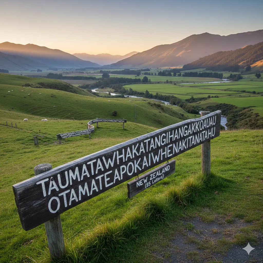 The Longest Place Name in the World Is in New Zealand (85 Letters)