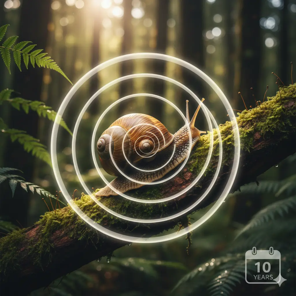 The Powelliphanta Snail Takes 10 Years to Reach Maturity