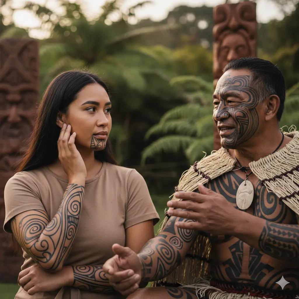 Traditional Māori Tattoos (Tā Moko) Tell Personal Stories
