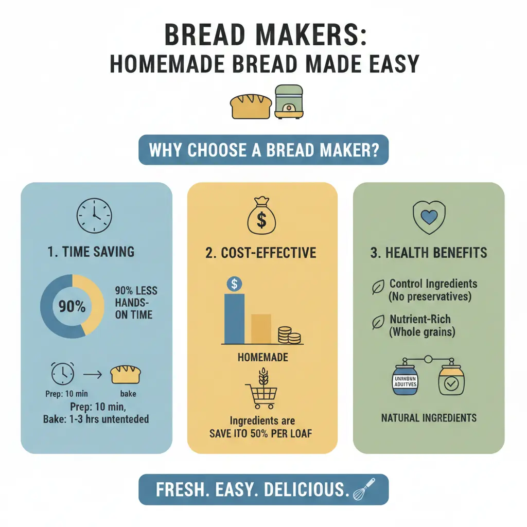 Infographic: Bread Makers: Homemade Bread Made Easy โ key facts and figures at a glance