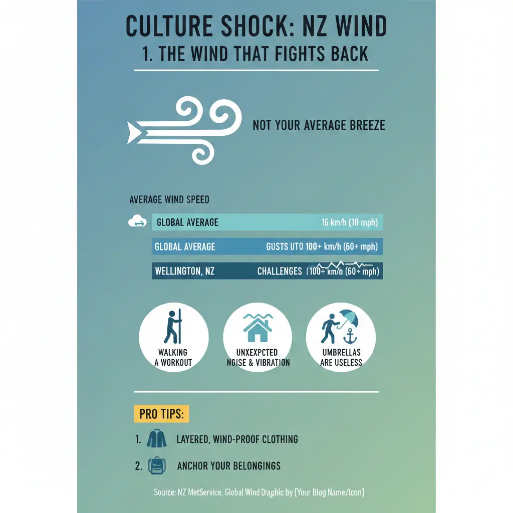 Infographic: Culture Shock: 10 Things Nobody Tells You About Moving to NZ — key facts and figures at a glance