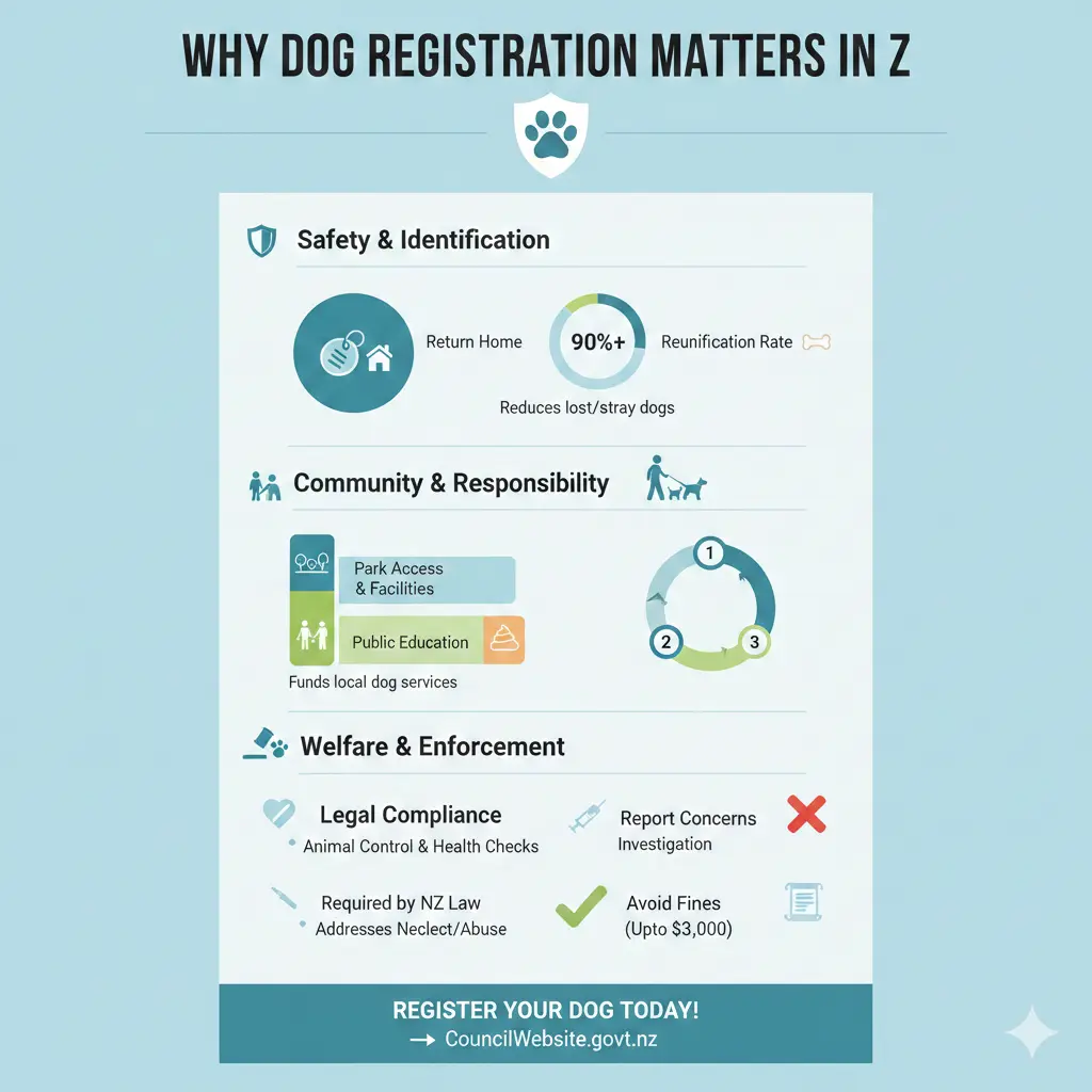 Infographic: Dog Registration and Rules by Council — key facts and figures at a glance