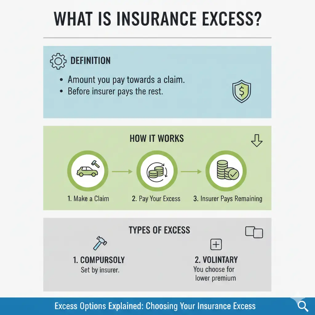 Infographic: Excess Options Explained: Choosing Your Insurance Excess — key facts and figures at a glance