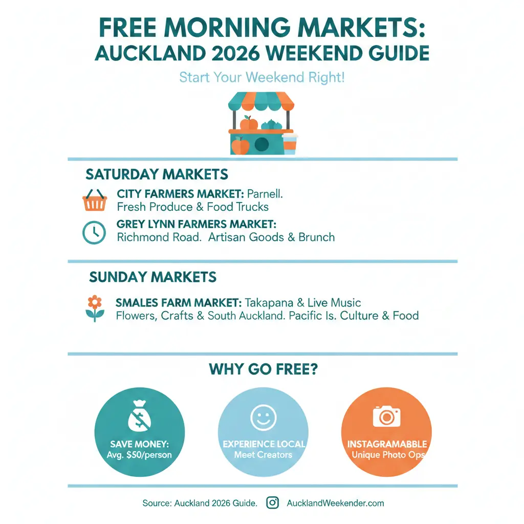 Infographic: Free Things to Do in Auckland: The Ultimate 2026 Weekend Guide — key facts and figures at a glance