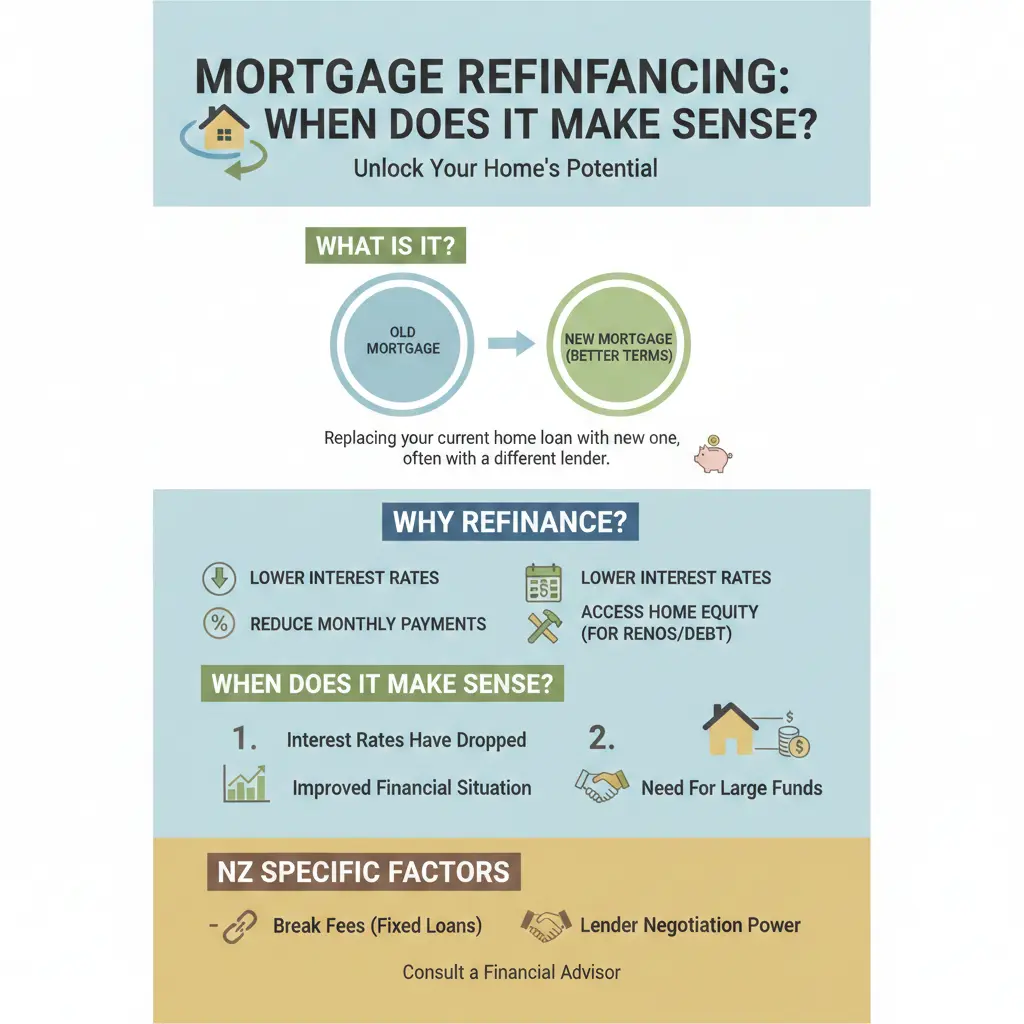 Infographic: Mortgage Refinancing: When Does It Make Sense? — key facts and figures at a glance