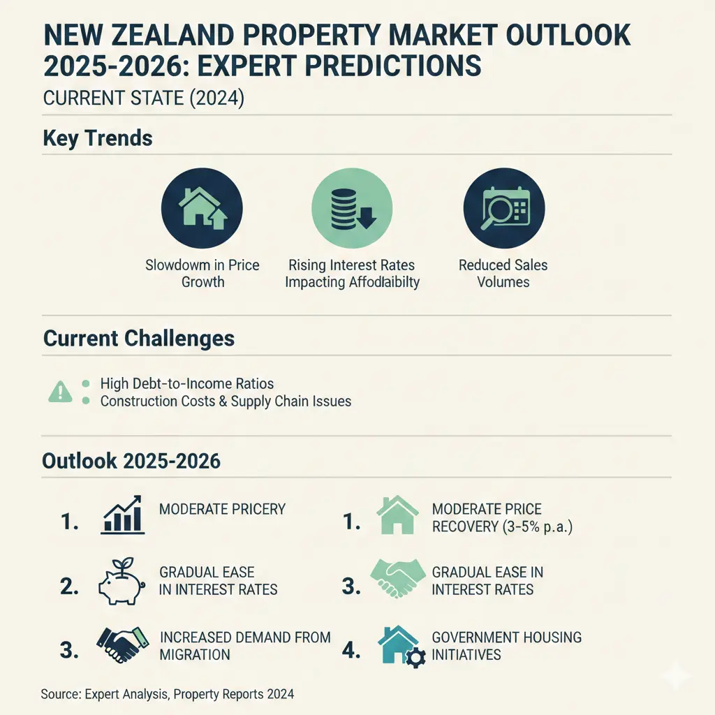 Infographic: Property Market Outlook 2025-2026: Expert Predictions — key facts and figures at a glance