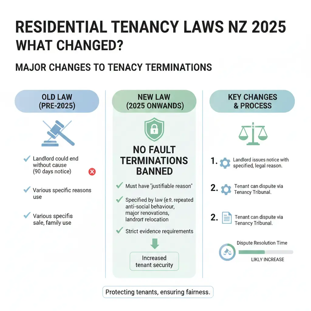Infographic: Residential Tenancy Laws in NZ 2025: What Changed? โ key facts and figures at a glance
