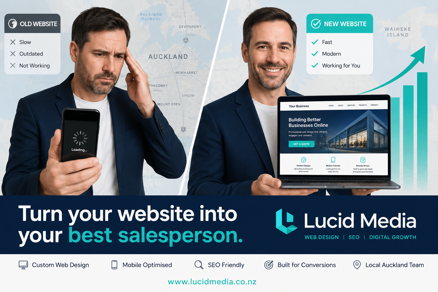 Get a Professional Web Design for your Business – Get More Leads & Sales in NZ